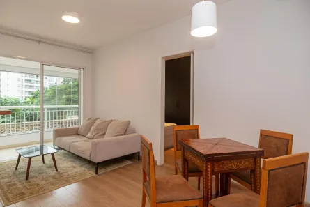 Apartamento com 1 Quarto para alugar, 50m² no Cerqueira César, São Paulo