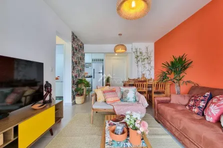 Apartamento com 1 Quarto para alugar, 52m² no Parque Residencial Aquarius, São José dos Campos