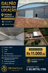 Galpão/Depósito/Armazém para alugar, 875m² no Pedras, Fortaleza