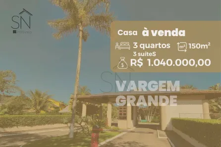 Casa com 3 Quartos à venda, 150m² no Vargem Grande, Rio de Janeiro