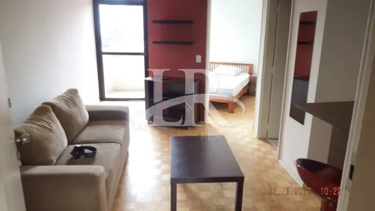 Flat com 1 Quarto para alugar, 37m² no Indianópolis, São Paulo