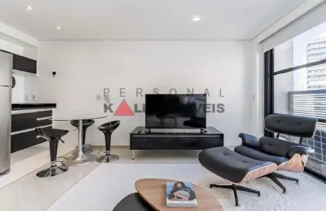Apartamento com 1 Quarto para alugar, 50m² no Vila Nova Conceição, São Paulo