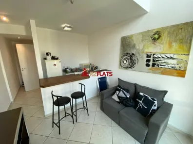 Flat com 1 Quarto para alugar, 45m² no Indianópolis, São Paulo