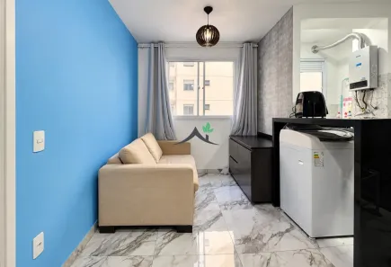 Apartamento com 1 Quarto para alugar, 41m² no Cambuci, São Paulo