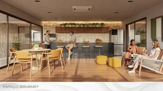 Flat com 1 Quarto à venda, 22m² no Tamandaré, Tamandaré