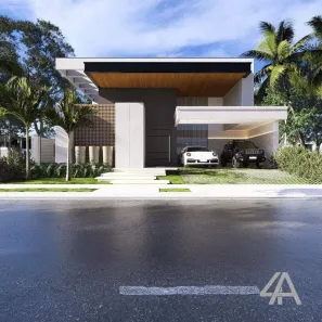 Casa de Condomínio com 4 Quartos à venda, 264m² no Triângulo, Porto Velho