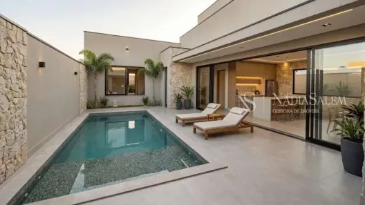 Casa de Condomínio com 3 Quartos à venda, 180m² no Condomínio Residencial Cafezal, Jaú