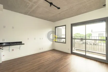Apartamento com 1 Quarto para alugar, 25m² no Indianópolis, São Paulo