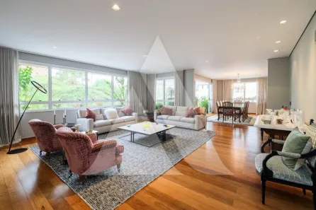 Apartamento com 4 Quartos para alugar, 447m² no Vila Nova Conceição, São Paulo