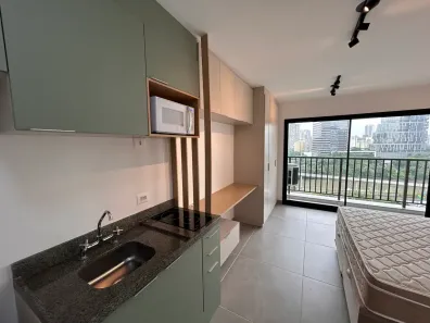 Apartamento com 1 Quarto para alugar, 25m² no Pinheiros, São Paulo