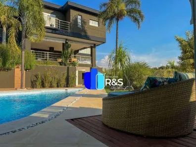 Casa de Condomínio com 5 Quartos para venda ou aluguel, 830m² no Fazenda Santa Isabel, Louveira