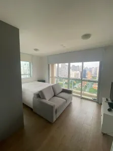 Apartamento com 1 Quarto para alugar, 51m² no Brooklin Paulista, São Paulo