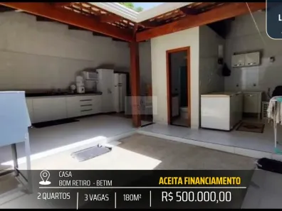 Casa com 2 Quartos à venda, 180m² no Bom Retiro, Betim