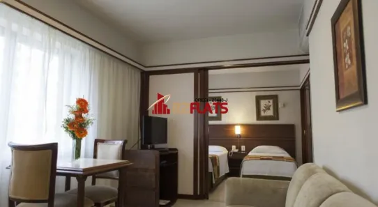 Flat com 1 Quarto à venda, 33m² no Cidade Monções, São Paulo