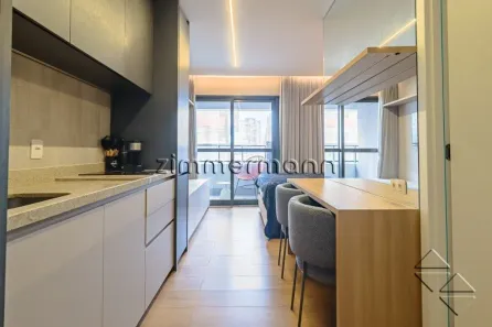 Apartamento com 1 Quarto para alugar, 25m² no Perdizes, São Paulo