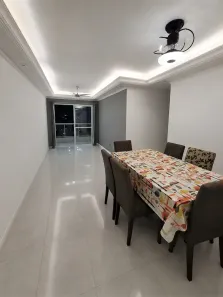 Apartamento com 3 Quartos para alugar, 86m² no Macuco, Santos
