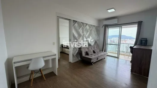 Apartamento com 1 Quarto para alugar, 47m² no Boqueirão, Santos