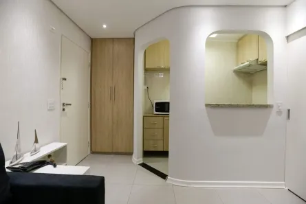 Apartamento com 1 Quarto para alugar, 29m² no Jardim Paulista, São Paulo