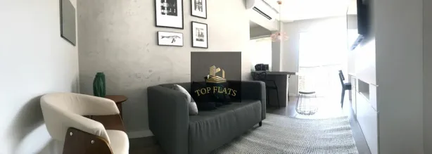Flat com 1 Quarto para alugar, 48m² no Vila Nova Conceição, São Paulo