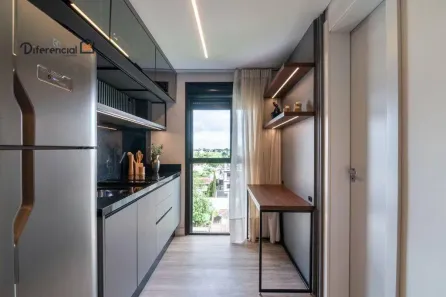Apartamento com 1 Quarto à venda, 20m² no Guaíra, Curitiba