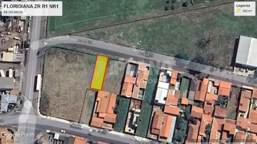 Lote/Terreno à venda, 300m² no Jardim Floridiana, Rio Claro