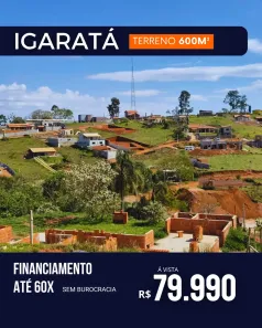Lote/Terreno à venda, 600m² no Centro, Piracaia