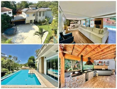 Casa de Condomínio com 4 Quartos à venda, 484m² no Chácara Santa Lúcia, Carapicuíba