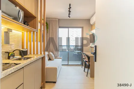 Apartamento com 1 Quarto para alugar, 25m² no Vila Olímpia, São Paulo