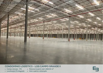 Galpão/Depósito/Armazém para alugar, 1544m² no Maria Aparecida Pedrossian, Campo Grande
