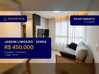 Apartamento com 3 Quartos à venda, 53m² no Jardim Limoeiro, Serra