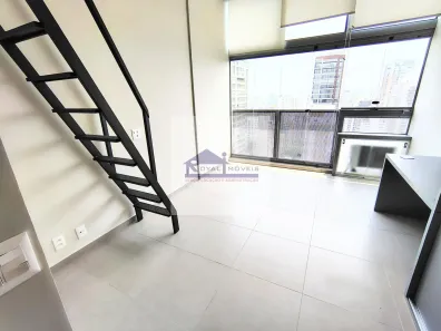 Apartamento com 1 Quarto para alugar, 37m² no Moema, São Paulo
