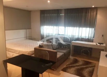 Flat com 1 Quarto para alugar, 30m² no Indianópolis, São Paulo