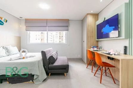 Apartamento com 1 Quarto para venda ou aluguel, 27m² no Belenzinho, São Paulo