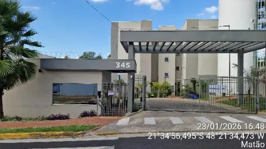Apartamento com 2 Quartos à venda, 43m² no Jardim Novo Mundo, Matão
