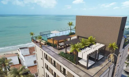 Flat com 1 Quarto à venda, 36m² no Manaíra, João Pessoa