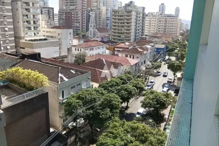 Apartamento com 1 Quarto à venda, 46m² no Pompéia, Santos