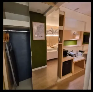 Flat com 1 Quarto à venda, 28m² no Pompéia, Santos