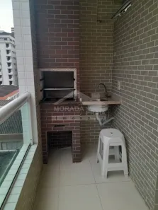 Apartamento com 1 Quarto para alugar, 52m² no Boqueirão, Praia Grande