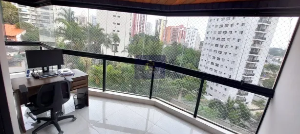 Apartamento com 4 Quartos para alugar, 144m² no Vila Alexandria, São Paulo