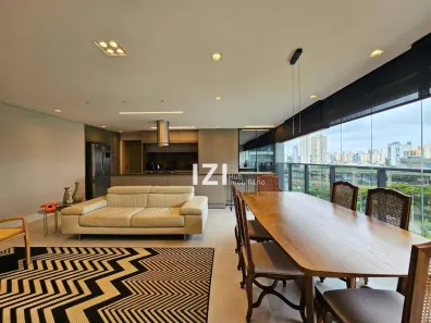 Apartamento com 3 Quartos para alugar, 142m² no Jardim Morumbi, São Paulo