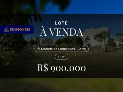 Lote/Terreno à venda, 411m² no Morada de Laranjeiras, Serra