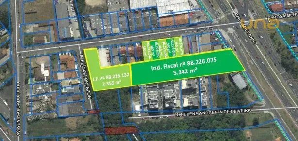 Lote/Terreno à venda, 9497m² no Uberaba, Curitiba