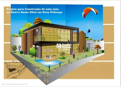 Lote/Terreno à venda, 873m² no Santa Elisa, Nova Friburgo