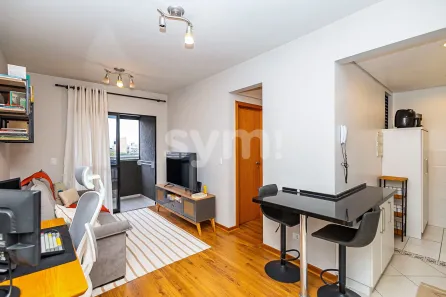 Apartamento com 1 Quarto à venda, 41m² no Alto da Glória, Curitiba