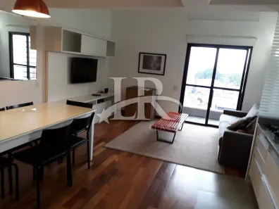 Flat com 1 Quarto para alugar, 55m² no Moema, São Paulo