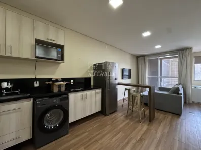 Apartamento com 1 Quarto para alugar, 42m² no Tamboré, Santana de Parnaíba