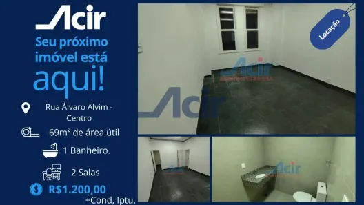 Sala Comercial para alugar, 68m² no Centro, Rio de Janeiro
