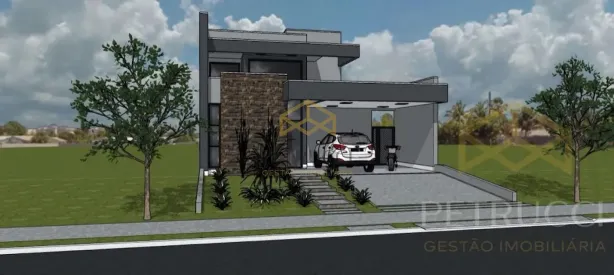 Casa de Condomínio com 3 Quartos à venda, 180m² no Parque Brasil 500, Paulínia
