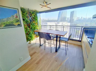 Apartamento com 3 Quartos à venda, 83m² no Santo Amaro, São Paulo