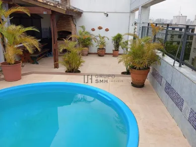 Cobertura com 3 Quartos à venda, 206m² no Jardim Las Palmas, Guarujá